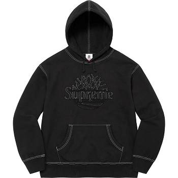 Bluzy Supreme Timberland® Zakapturzony Czarne | PL301EX