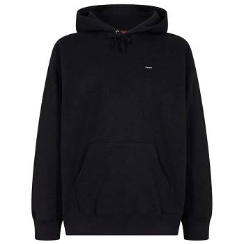Bluzy Z Kapturem Supreme Small Box Logo Czarne | PL465AP