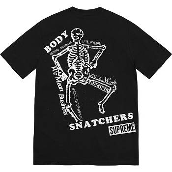 Koszulki Supreme Body Snatchers Tee Czarne | PL241XF