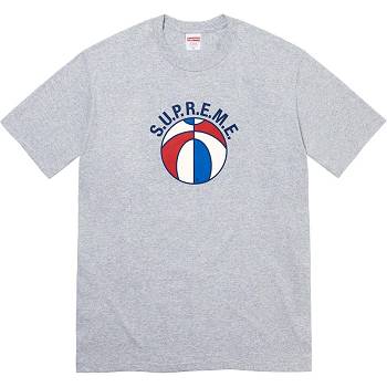 Koszulki Supreme League Tee Szare | PL235GL