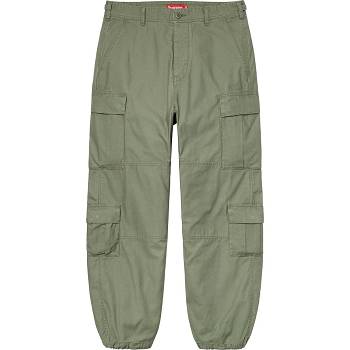 Spodnie Supreme Cargo Pant Oliwkowe | PL397XF