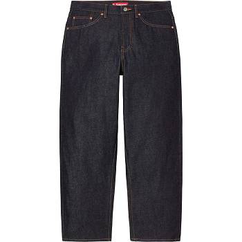 Spodnie Supreme Rigid Baggy Jean Czarne | PL427NB