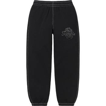 Spodnie Supreme Timberland® Sweatpant Czarne | PL406RW