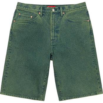 Szorty Supreme Baggy Denim Zielone | PL358IS